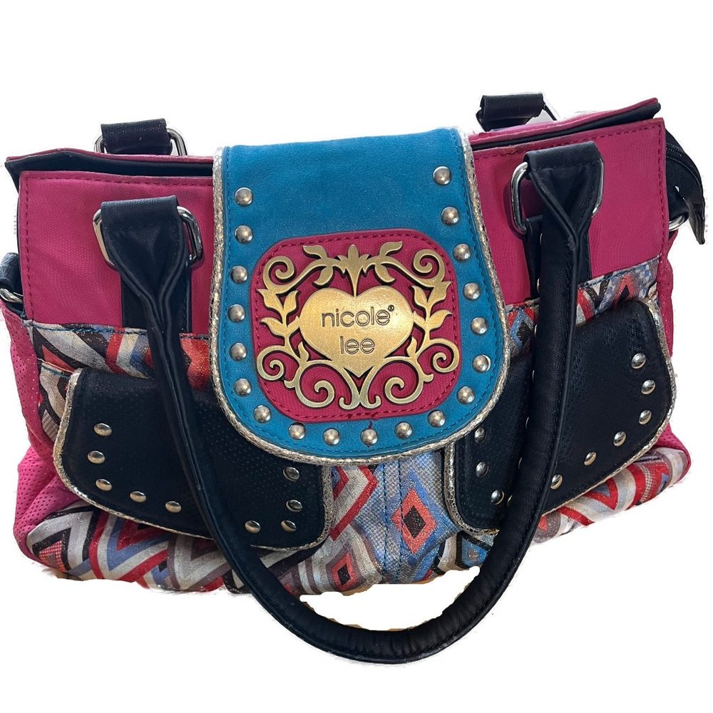 Nicole Lee Structured Satchel NWOT